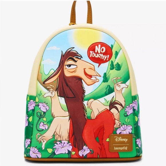 Loungefly Handbags - Loungefly Disney The Emperor's New Groove Kuzco No Touchy Mini Backpack